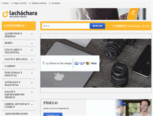 Tablet Screenshot of lachacharaonline.com